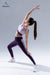 [LUX49B] Quần thể thao tập Yoga Gym Pilates tím xen